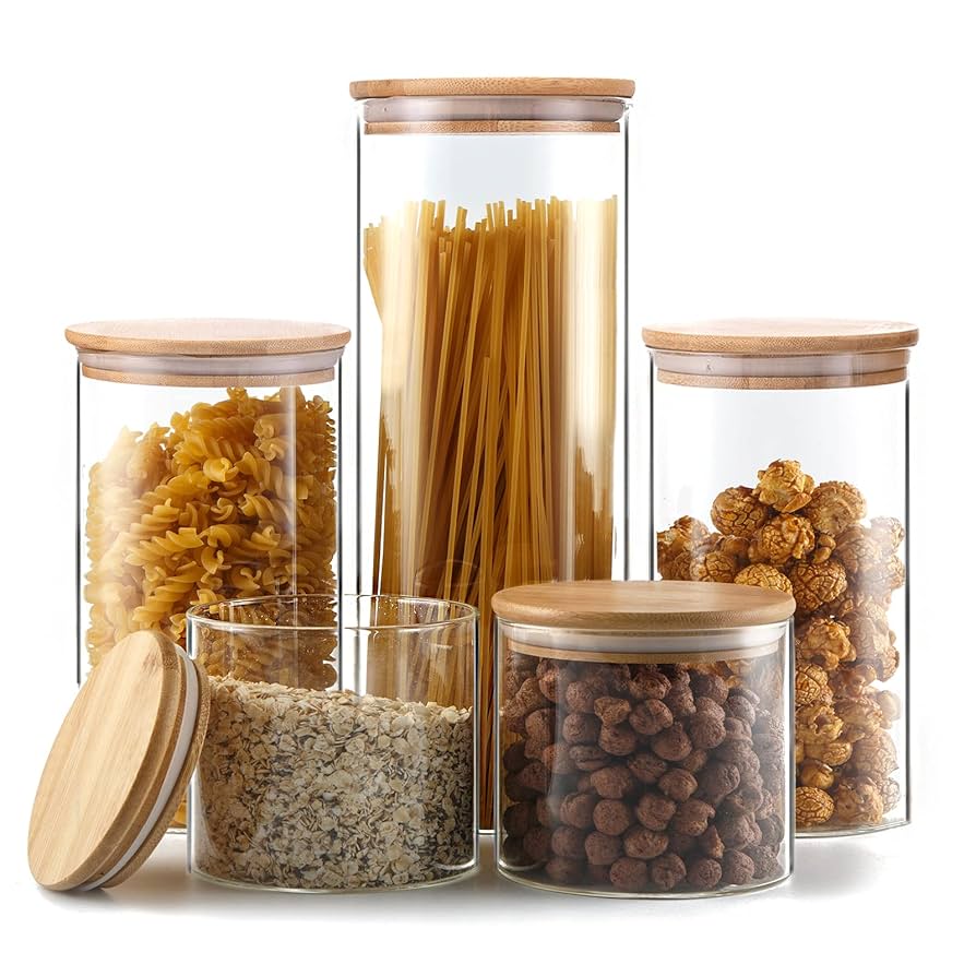 Glass Storage Jars